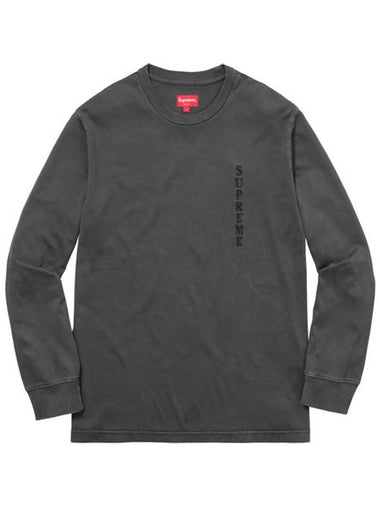 Overdyed Long Sleeve Black Overdyed L S Top Black - SUPREME - BALAAN 1