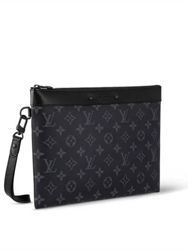 Monogram Eclipse Pochette Pouch Bag Black - LOUIS VUITTON - BALAAN 4