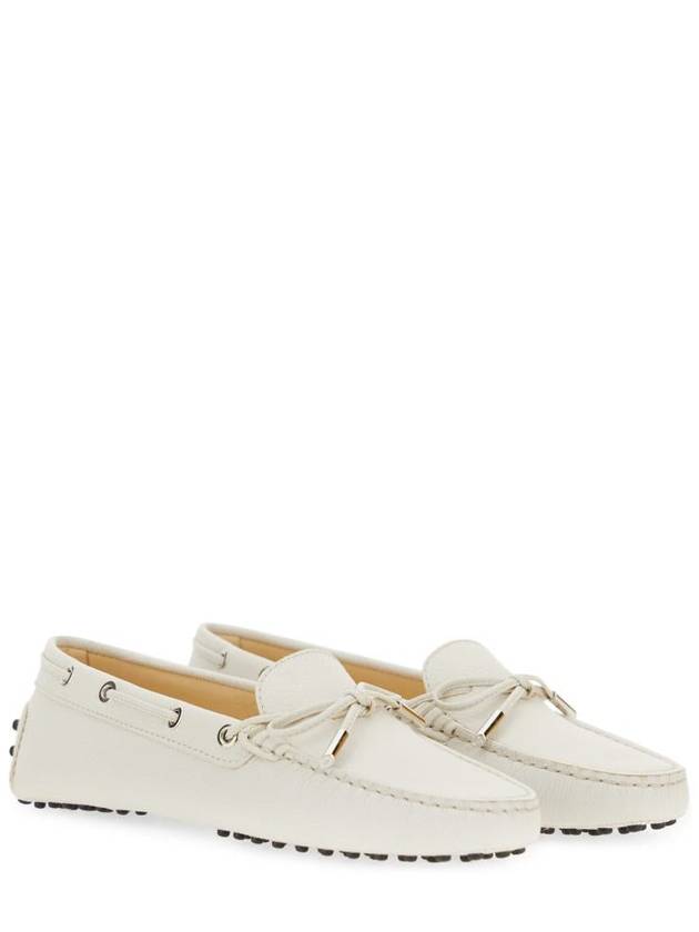 Women's Gommino Driving Shoes White - TOD'S - BALAAN 3