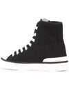 Women's Benkeenh Logo High Top Sneakers Black - ISABEL MARANT - BALAAN 4