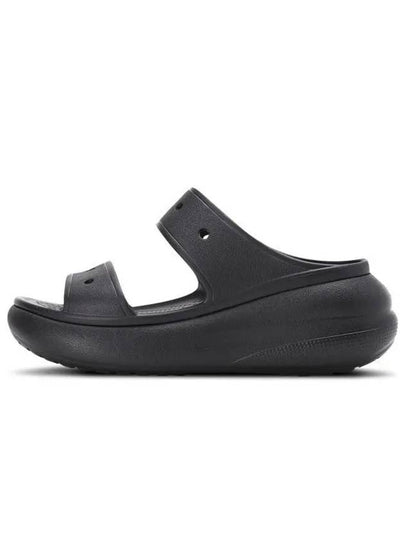 Classic Crush Slippers Black - CROCS - BALAAN 2