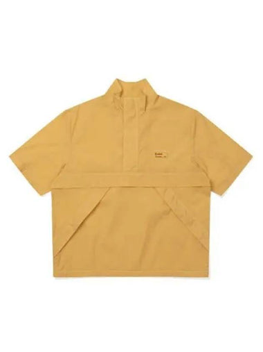 KODAK Apparel Treasure Island Stan Neck Woven Short Sleeve T Shirt YELLOW - KODO - BALAAN 1