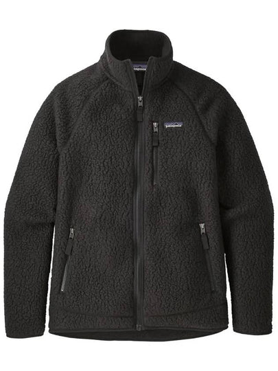 Retro Pile Fleece Zip-Up Jacket Black - PATAGONIA - BALAAN 2