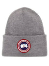 Arctic Disc Torque Wool Beanie Heather Grey - CANADA GOOSE - BALAAN 2