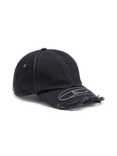 C-Jarl Embroidered Peak Ball Cap Black - DIESEL - BALAAN 2