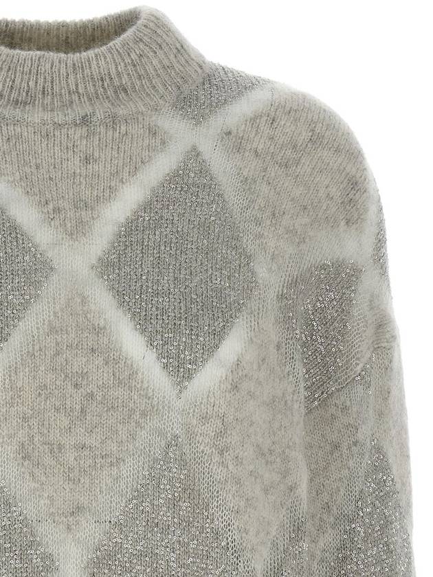 Brunello Cucinelli Sequin Sweater - BRUNELLO CUCINELLI - BALAAN 3