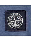 Logo Patch Short Sleeves T-Shirt Avio Blue - STONE ISLAND - BALAAN 6