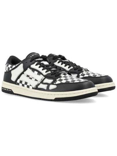 Amiri Checkered Skel Top Low Sneakers - AMIRI - BALAAN 2