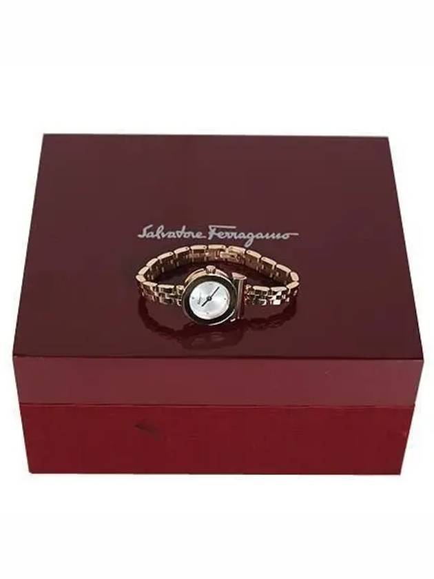 Ferragamo Gold Gancini Bezel Round Women s Watch - SALVATORE FERRAGAMO - BALAAN 2