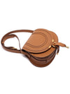 Marcie Saddle Small Grained Leather Cross Bag Brown - CHLOE - BALAAN 6