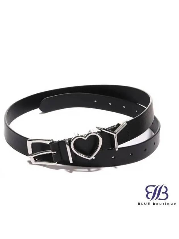 Y PROJECT HEART BELT 25MM BELT11S24 BLASI - Y/PROJECT - BALAAN 1