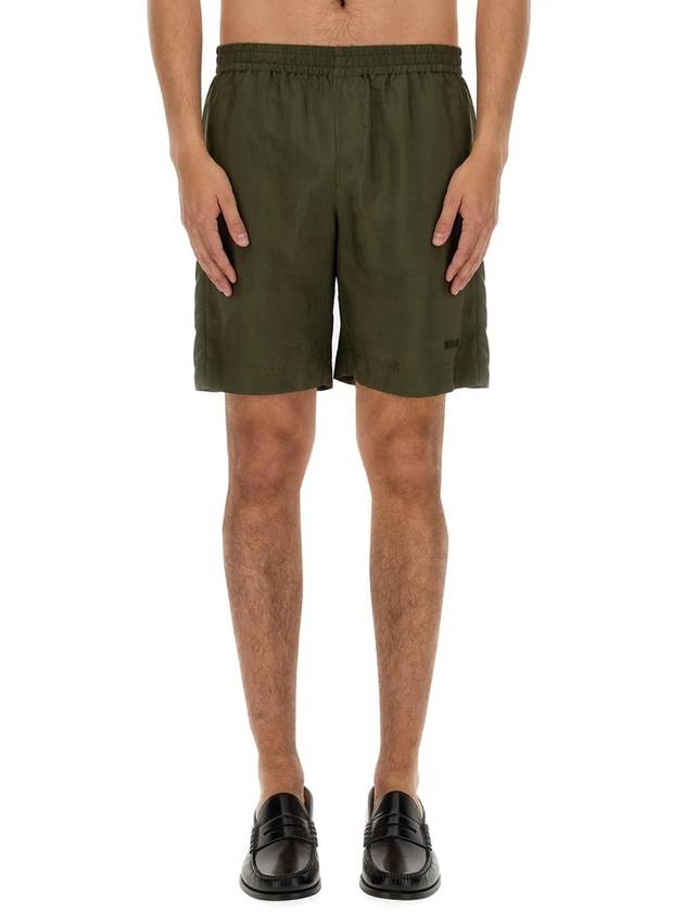 Short Pants 3640MB11X 24701537 GREEN - MSGM - BALAAN 4