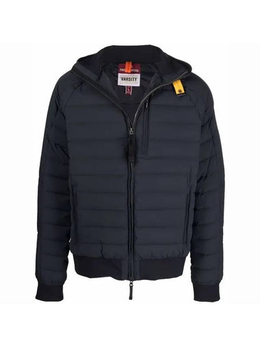 Men's Zipper Down Padding Jacket Navy - PARAJUMPERS - BALAAN 1