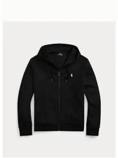 Embroidered Pony Logo Zip Hoodie Up Black - POLO RALPH LAUREN - BALAAN 2