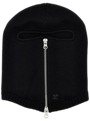 Courrèges 'Zipped Wool' Balaclava - COURREGES - BALAAN 1