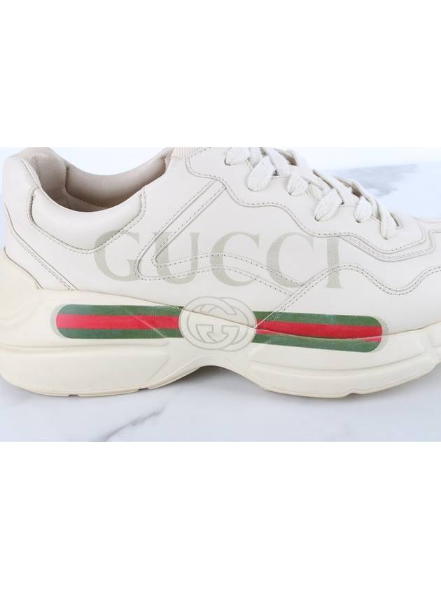 Band logo rhyton sneakers 7 5 265 - GUCCI - BALAAN 7