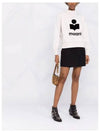 Moby Logo Print Sweatshirt Ecru - ISABEL MARANT - BALAAN 6