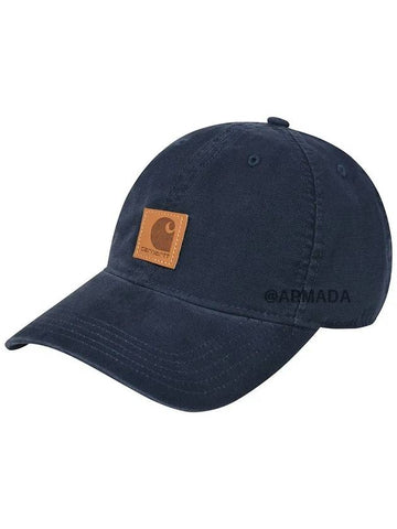 Odessa ball cap hat navy - CARHARTT - BALAAN 1