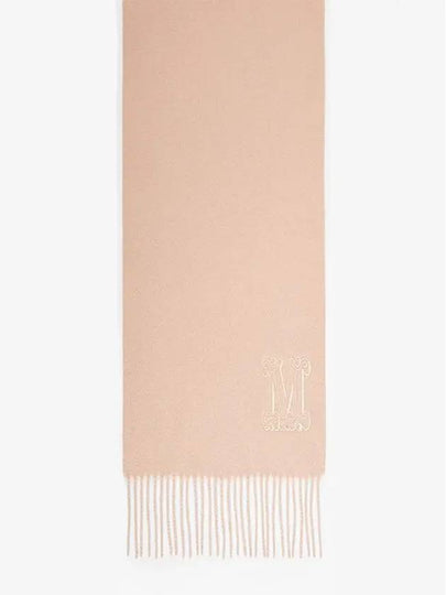 West Dahlia embroidery cashmere stole pink - MAX MARA - BALAAN 2