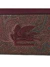 Paisley Card Wallet Brown - ETRO - BALAAN 7