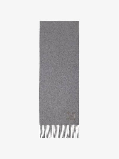 Wsdalia Fringe Cashmere Muffler Light Grey - MAX MARA - BALAAN 2