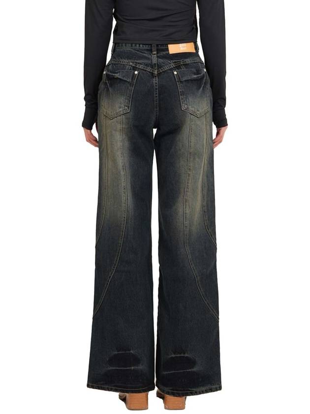 Domingo Wave Wide Jeans - DILETTANTISME - BALAAN 6