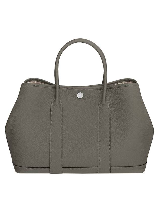 Garden Party 30 Tote Bag Grey - HERMES - BALAAN 1