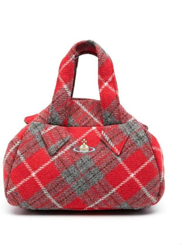 Yasmine Archive Medium Tote Bag Red - VIVIENNE WESTWOOD - BALAAN 1