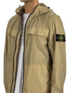 Garment Dyed Crinkle Reps R-Nylon Windbreaker Sand - STONE ISLAND - BALAAN 2