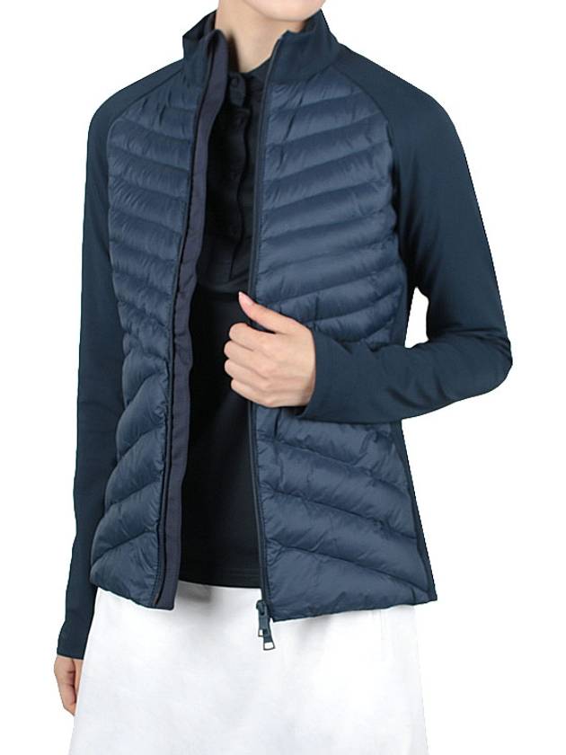 Women's Carol Hybrid Golf Padded Jacket Navy - G/FORE - BALAAN 4