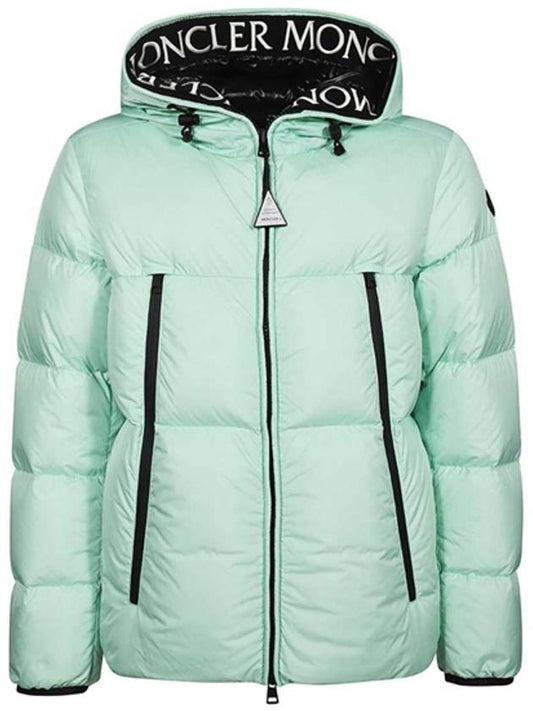 Men's Moncla Montcla Down Short Padding Mint Green - MONCLER - BALAAN 2