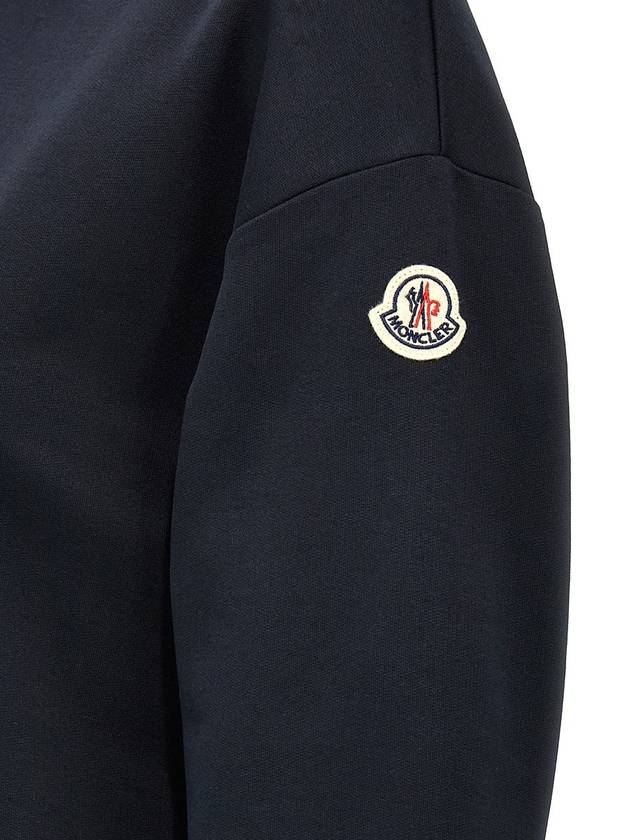 Moncler Logo Embroidery Sweatshirt - MONCLER - BALAAN 4