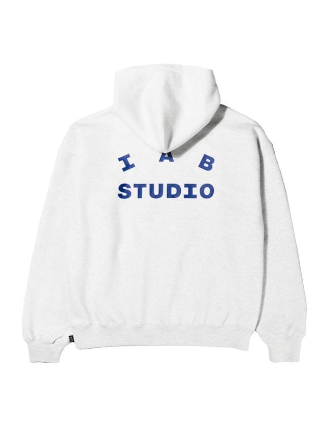 Studio Men's Hoodie Light Gray - IAB STUDIO - BALAAN.