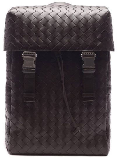 Intrecciato Flap Backpack Matt Fondant - BOTTEGA VENETA - BALAAN 2