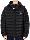 Agout short down jacket black - MONCLER - BALAAN 3