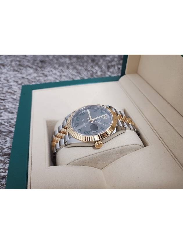 Rolex Datejust Slate Romantic Chromium 19 Years - ROLEX - BALAAN 6