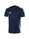 Youth Tiro24 Short Sleeve T-Shirt Blue - ADIDAS - BALAAN 4