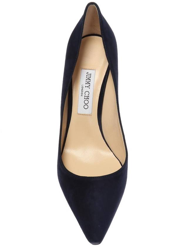 Jimmy Choo 'Romy' Stiletto Shoes, Women's, Navy Blue - JIMMY CHOO - BALAAN 5