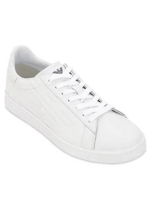 EA7 leather sneakers white - EMPORIO ARMANI - BALAAN 2