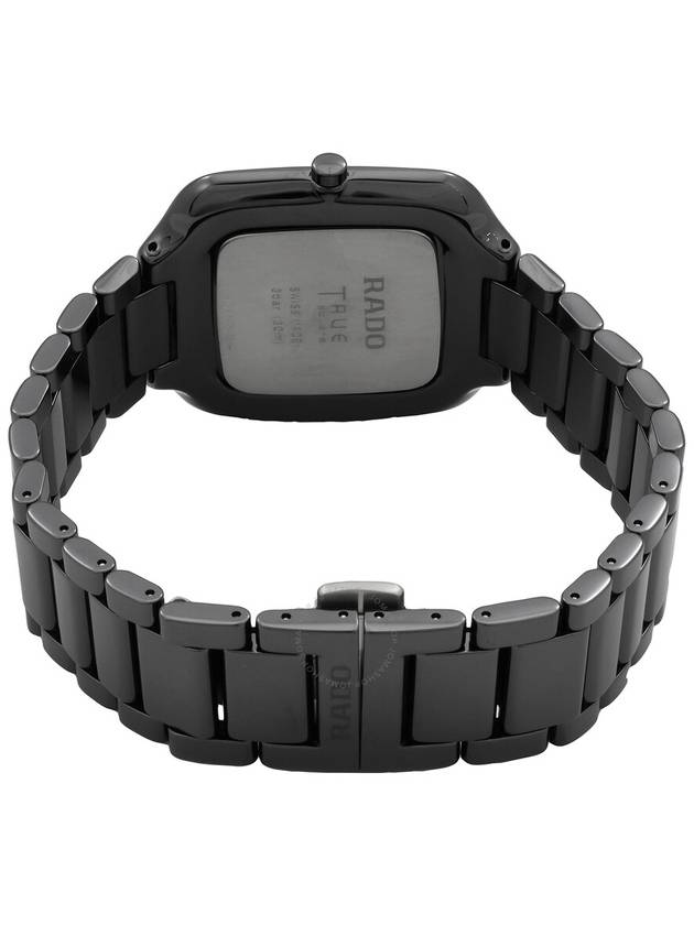 Rado True Square Thinline Quartz Black Dial Unisex Watch R27054152 - RADO - BALAAN 3