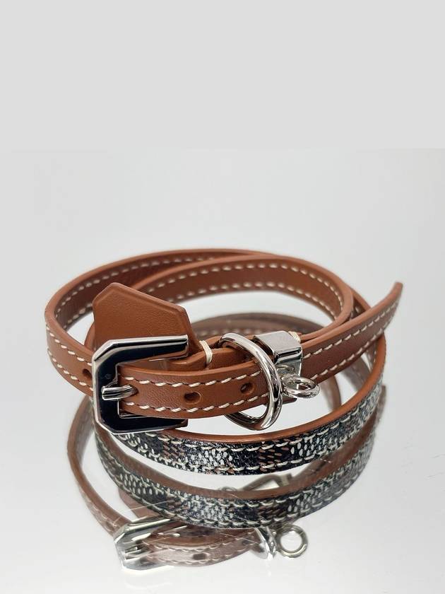 Brown Edmond Strap Bracelet 4VGOA34406 - GOYARD - BALAAN 1