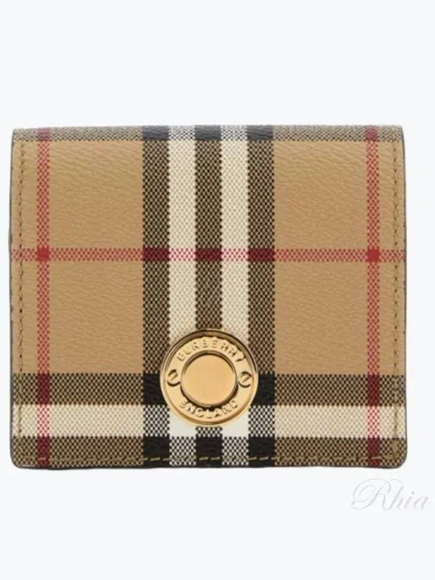 Check Detachable Chain Strap Wallet Archive Beige - BURBERRY - BALAAN 2