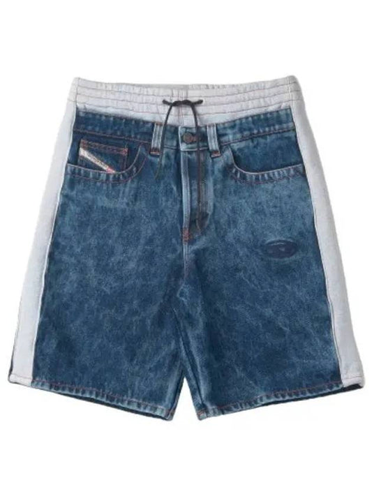 Bigso Shorts Pants Blue - DIESEL - BALAAN 1