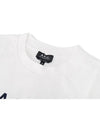 Moran Openwork Short Sleeve T-Shirt White - A.P.C. - BALAAN 4