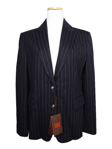 Wool cotton pinstripe jacket 55 66 - ETRO - BALAAN 1