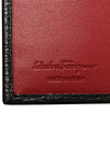 ID Window Gancini Half Wallet Black - SALVATORE FERRAGAMO - BALAAN 10