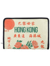 Hong Kong Graphic Clutch Bag Beige - BALENCIAGA - BALAAN 1