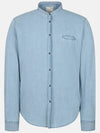 Men's Denim China Neck Shirt MMHLM5266 710 - AT.P.CO - BALAAN 8