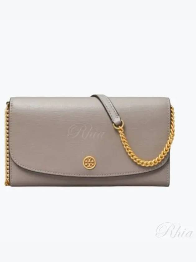 Robinson Chain Long Wallet Grey - TORY BURCH - BALAAN 2