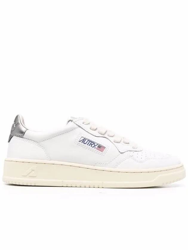 Medalist Silver Tab Low Top Sneakers White - AUTRY - BALAAN 3